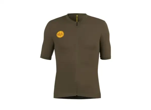 Mavic Heritage pánský dres krátký rukáv Army Green vel. M
