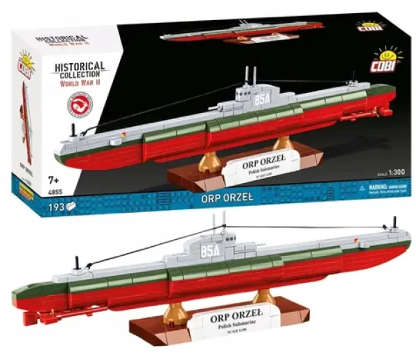 COBI 4855 Ponorka ORP Orzeł