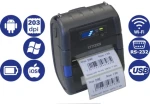 Citizen CMP-30L / mobilní / 80mm / Termotiskárna / 203dpi / USB / RS232 / Wi-Fi / CPCL / černý (1000832)