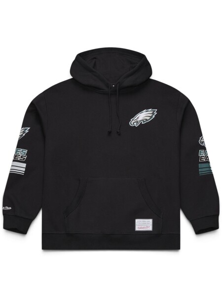 Mitchell & Ness Pánská mikina Philadelphia Eagles NFL Triple Check Hoodie Velikost: M