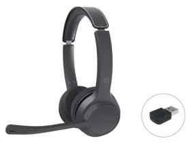 Conceptronic POLONA04BA černá / Sluchátka / S mikrofonem / Bluetooth 5.3 / Na uši / Výdrž 44 h (POLONA04BA)