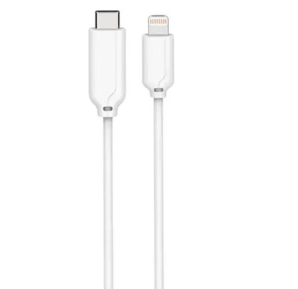MicroConnect datový kabel USB-C - Lightning 2m bílá (USB3.1CL2)