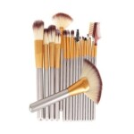 Beautylushh Kosmetické štětce 18 ks v pouzdře P8572