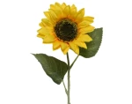 Umělá květina Slunečnice 64 cm, žlutá