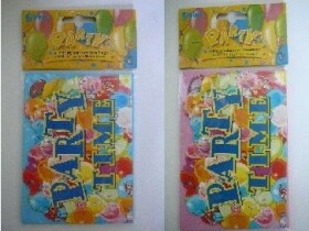 Globos Pozvánky na párty modrá nebo růžová - 6ks