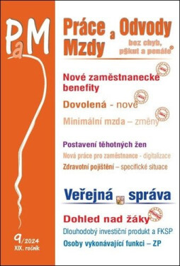 9/2024 Zajímavé zaměstnanecké benefity