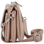 Módní dámská crossbody kabelka Delami Tiny Muse, starorůžová