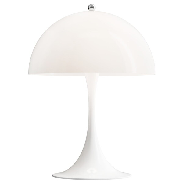Louis Poulsen Přenosná lampa Panthella 250 Opal White, bílá barva