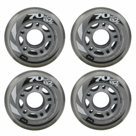 Kolečka pro in-line brusle PU82A 70x24 mm / Náhradní kolečka / 4 ks