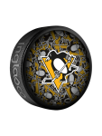 Inglasco / Sherwood Puk Pittsburgh Penguins Clone 2022 Souvenir Collector Hockey Puck