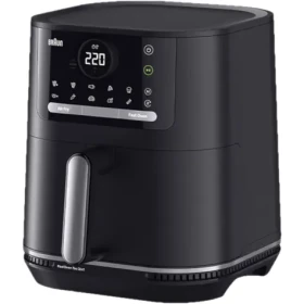 Braun MultiFry 5 HF5050 černá / Horkovzdušná fritéza / 2000 W / 6 l / dotykový displej (HF5050 MULTIFRY 5)