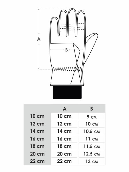 Yoclub Dětské zimní lyžařské rukavice REN-0220C-A110 Grey 10