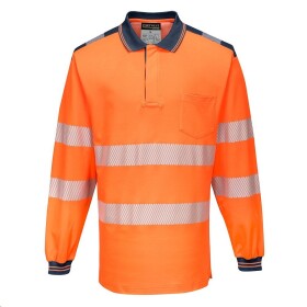 Polokošile PW3 Hi-Vis oranžovo-modrá Portwest S oranžovo-modrá