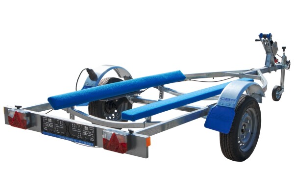 Přívěs CBS J490 pro vodní skútry 600/480kg