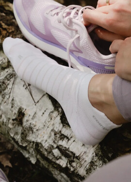 Feet Steven art.177 Běžecké ponožky 35-46 černá 38-40