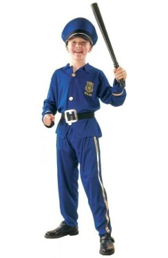 Kostým super policista 130-140 cm