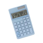 Genie 212B modrá / Kalkulačka / Kapesní / 12místná / LCD displej / Solární a bateriové napájení (12773)