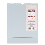 Busy B Nástěnný kalendář Blue Graphic 2026, modrá barva, papír