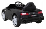 Mamido Dětské elektrické autíčko Audi R8 Lift černé