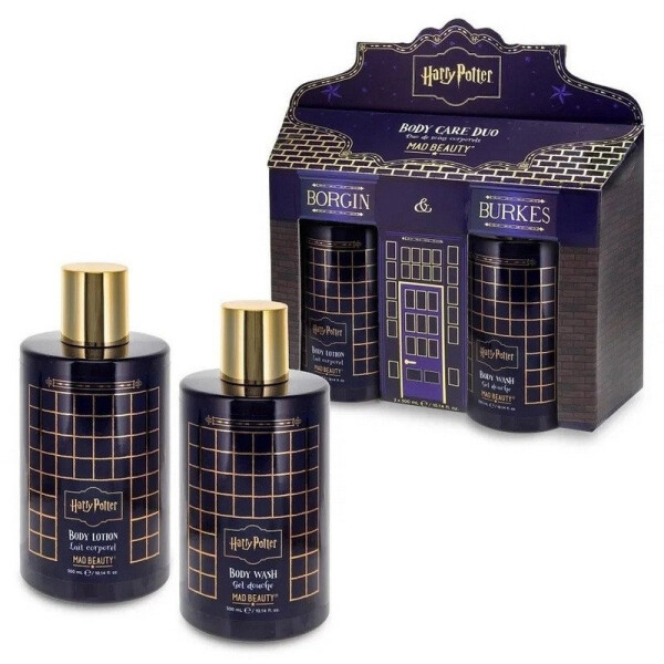 Harry Potter Koupelová sada sprchový gel 300ml a tělové mléko 300ml MAD BEAUTY