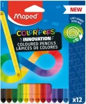 MAPED Pastelky Color'Peps Infinity 12 ks / trojhranné (861600)