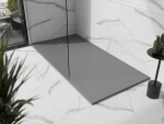 MEXEN - Stone+ sprchová vanička obdélníková 180x100, šedý beton 44611018