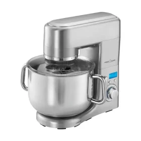 ProfiCook KM 1096 šedá / kuchyňský robot / 1500W / regulace rychlosti / 10L / otočné rameno / mísa z nerezu (4006160010961)