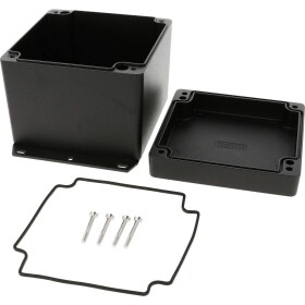 Hammond Electronics 1550Z137FBK univerzální pouzdro 121 x 121 x 102 litý hliník černá 1 ks