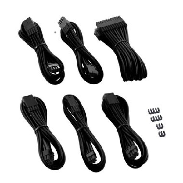 CableMod PRO ModMesh Kabel Extension Kit - černá (CM-PCAB-BKIT-NKK-3PK-R)