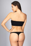 Kalhotky tanga s nízkým pasem bezešvé Perizoma vita bassa Intimidea Barva: Černá, Velikost M/L