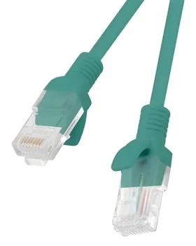 Lanberg CAT5E 3 m zelená / Patch kabel / UTP / RJ45-RJ45 / Fluke Passed (PCU5-10CC-0300-G)