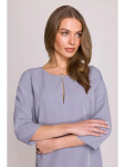 Dámské šaty S394 holubičí šedá - Stylove L
