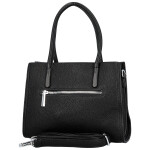 Módní dámská koženková kabelka do ruky Armin, černá