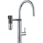 FRANKE - Filtrační baterie Vital Tap dřezová baterie s filtračním zařízením, chrom/gun metal 120.0621.229