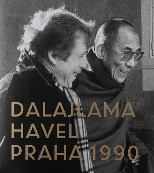 Dalajlama - Havel - Praha 1990 - Saša Neuman