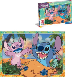 Puzzle Maxi 60 dílků Disney Stitch - Clementoni