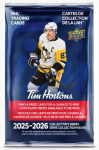 Hokejové Karty 2025-26 Upper Deck Tim Hortons Greatest Hockey Hobby Balíček