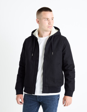 Celio Bunda sherpa s kapucí Fuhoodie - Pánské