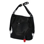 Moderní kabelko batoh Sendy S., černý
