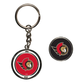 Wincraft Přívěšek Ottawa Senators NHL Spinner Key Ring SDK_88098324