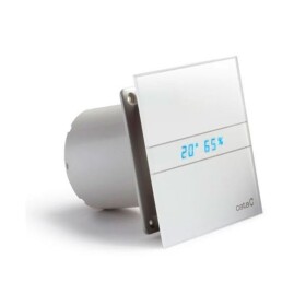 CATA - E-120 GTH koupelnový ventilátor axiální s automatem, 6W/11W, potrubí 120, bílá 00901200