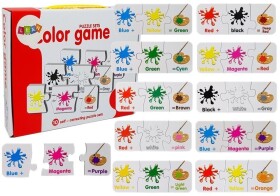 Mamido Vzdělávací puzzle barvy