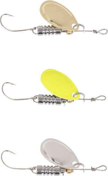 Zebco Třpytka Magic Spinner Set Barbed Single 3g 3ks,Zebco Třpytka Magic Spinner Set Barbed Single 3g 3ks