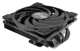Akasa Alucia H6LS / Nízkoprofilový chladič CPU / 6 tepelných trubic / 1x 120mm PWM / 150W TDP / AMD + Intel (AK-CC4036HP01)