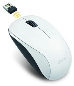 Genius NX-7000 bílá (31030016401) / Bezdrátová myš / Blue-Eye senzor / 1200 dpi / 2,4 GHz (31030016401)