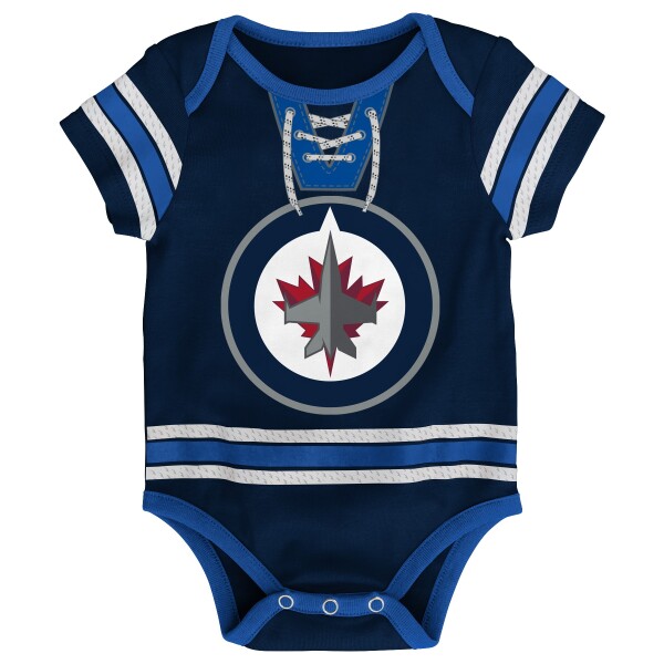 Outerstuff Dětské body Winnipeg Jets NHL Hockey Pro Creeper – Blank Velikost: 12 měsíců
