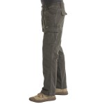 Bushman Pánské kalhoty Salve, tmavě hnědé 50