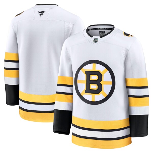 Fanatics Pánský dres Boston Bruins NHL Premium Away Jersey Velikost: 42 (XXS)