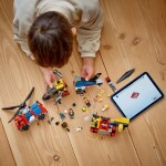 LEGO LEGO® City 60462 Remix: Helikoptéra, hasičský vůz a ponorka