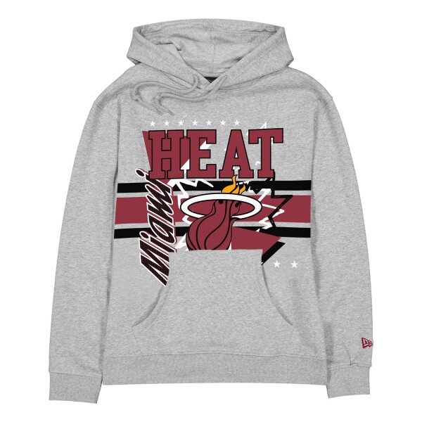 New Era Pánská mikina Miami Heat NBA Sport Classics Oversized Hoodie Velikost: XL